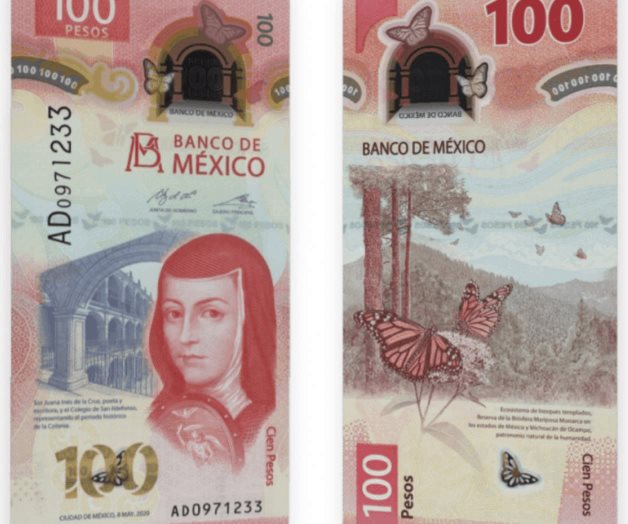 Circulan los nuevos billetes de 100 pesos