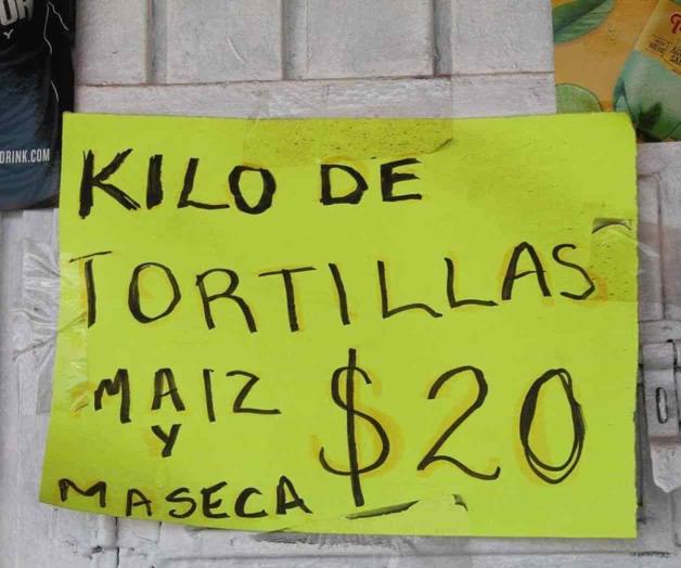 Descontrol en precios de tortilla en Reynosa