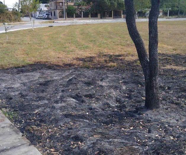 Hacen quemas hasta en unidades deportivas