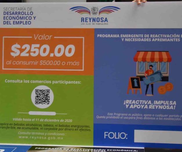 Piden a empresarios participar con vales