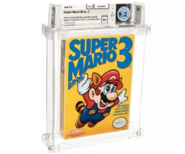 Super Mario Bros. 3 el videojuego más caro en la historia