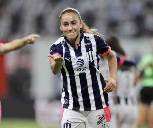 Llegó Dinora a cien partidos con Rayadas