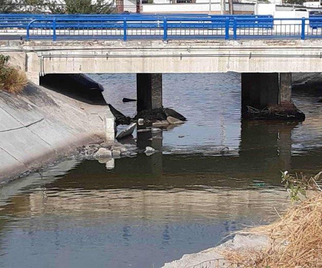 Contamina dren agua del canal Anzaldúas