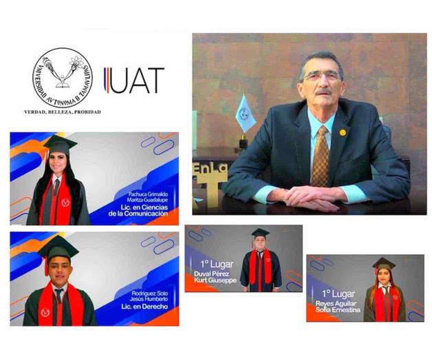Entrega la UAT egresados de Derecho y Comunicación Entrega la UAT egresados de Derecho y Comunicación