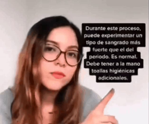 Estefanía Veloz hace TikTok sobre aborto; la critican en redes