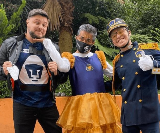 Se viste de una quinceañera Puma