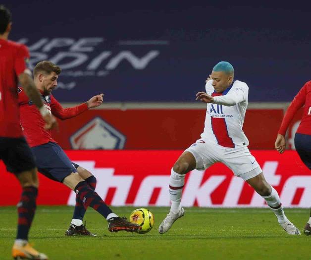 Lille sigue de líder en liga francesa al empatar con PSG Lille sigue de líder en liga francesa al empatar con PSG