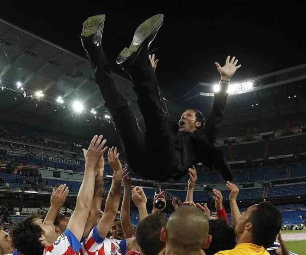Simeone celebra 500 juegos con el Atlético Simeone celebra 500 juegos con el Atlético