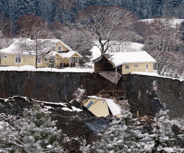 Alud en Noruega; desaparecen diez