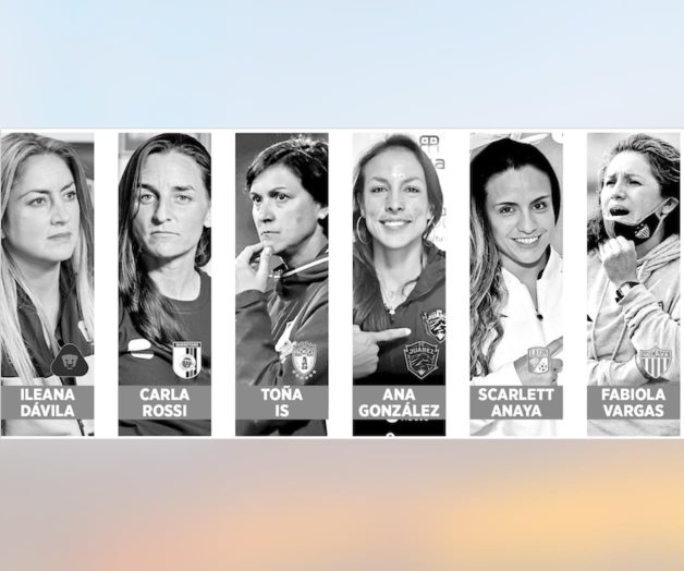 Presume Liga Femenil a 6 entrenadoras