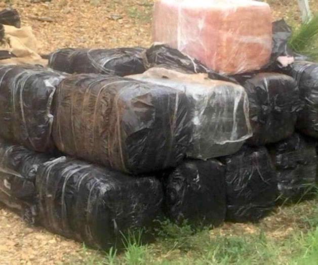 Incautan mariguana, pero escapan narcos