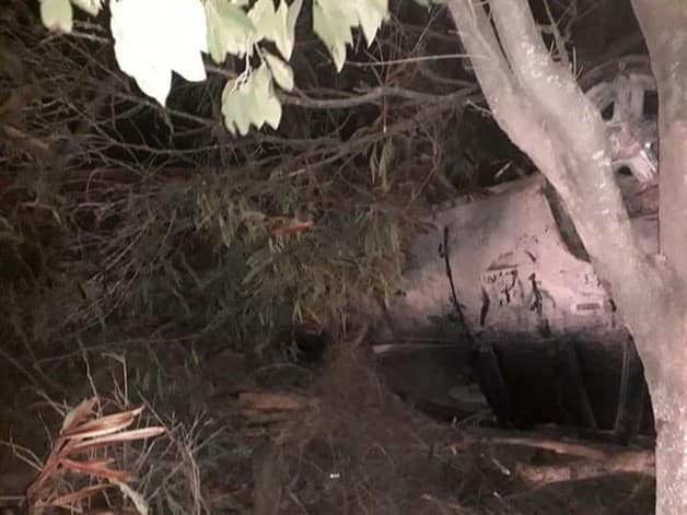 Vuelca en libramiento; conducía alcoholizado