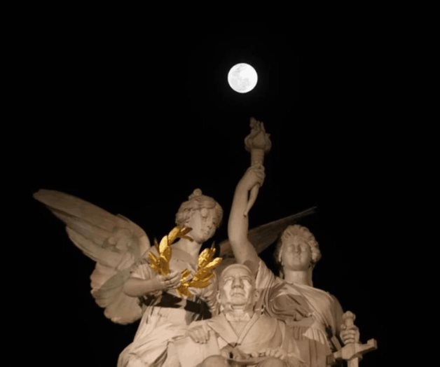 Así se vio la Luna de Lobo este jueves, la primera luna llena del 2021 Así se vio la Luna de Lobo este jueves, la primera luna llena del 2021