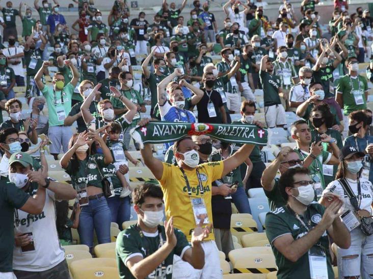Rompen protocolos sanitarios en la final de Copa Libertadores Rompen protocolos sanitarios en la final de Copa Libertadores