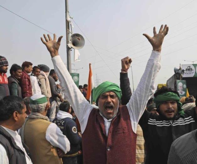 Agricultores indios inician una huelga de hambre de un día