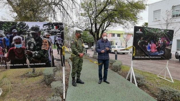 Exponen fotografías del Ejército Mexicano