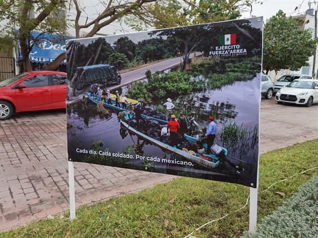 Exponen fotografías del Ejército Mexicano