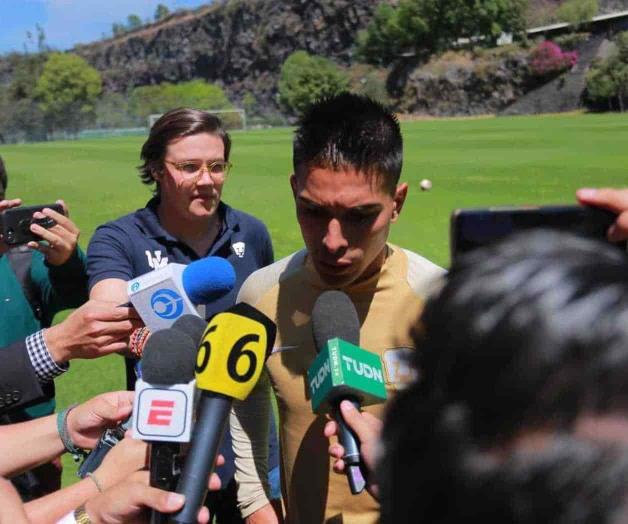 Confía Álvarez en que Pumas mejora su nivel Confía Álvarez en que Pumas mejora su nivel