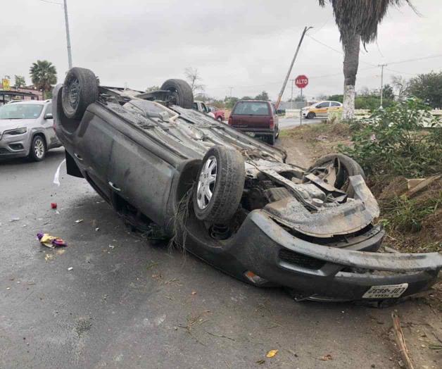 Choca, huye y vuelca
