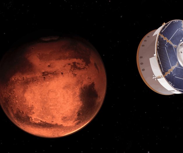 Explorador de la NASA a punto de aterrizar en Marte