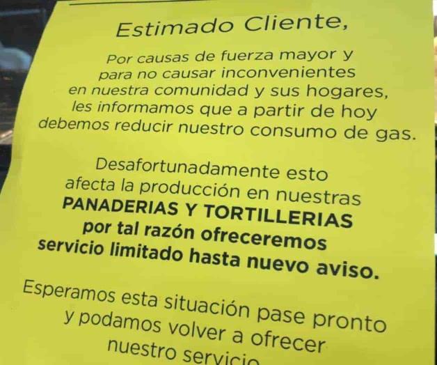 Racionan pan y tortillas Racionan pan y tortillas