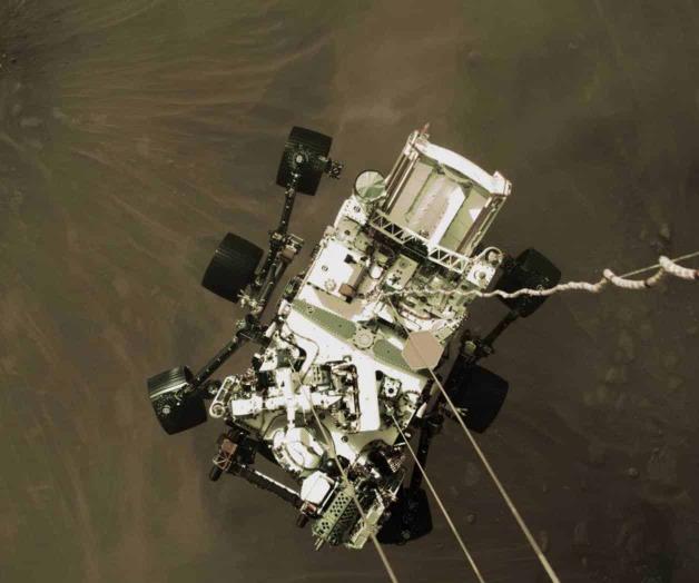 Difunde la NASA foto de descenso de sonda