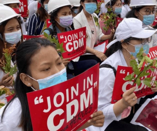 Más protestas, funerales tras tiroteos mortales en Myanmar