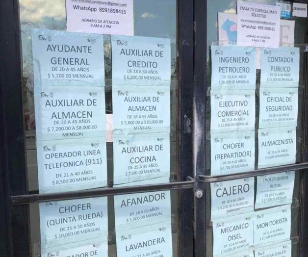 Ven vacantes... ¡desde afuera!