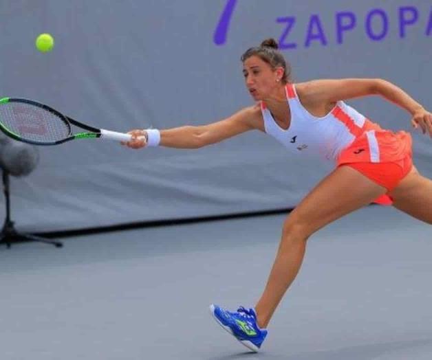 Cumple Sara Sorribes en el Abierto de Zapopan