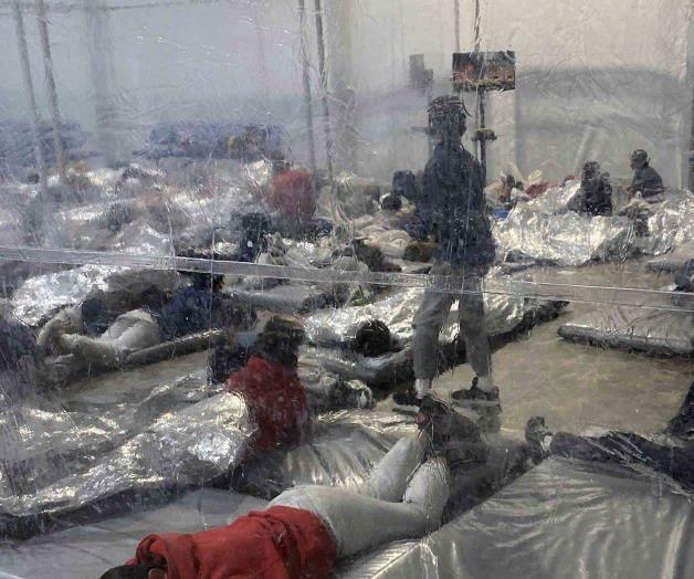 Revelan fotos la grave situación de migrantes