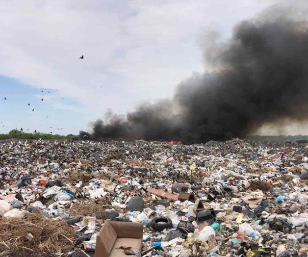 De nuevo, arde en llamas basurero clandestino de ‘Las Calabazas’