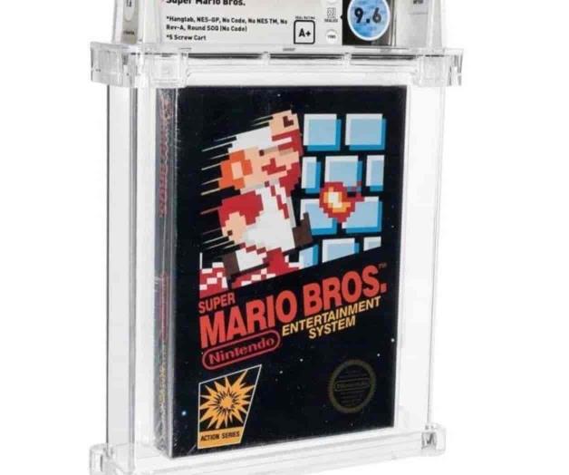 Mario Bros. 1986 Subastan cartucho en 660 mil dólares
