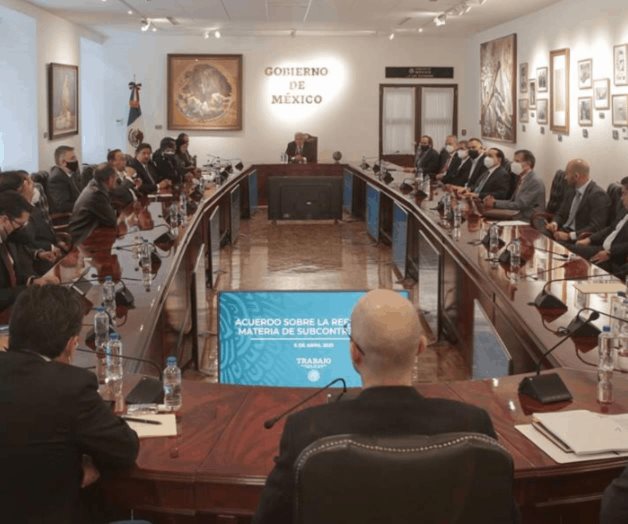 AMLO anuncia “importante acuerdo” sobre outsourcing y reparto de utilidades