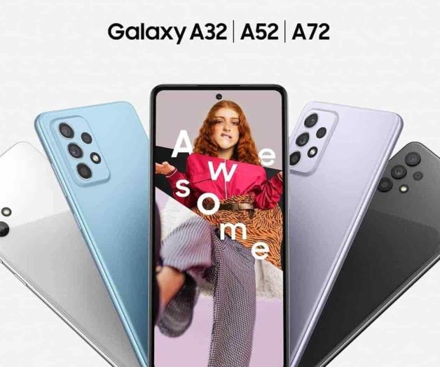 Llegan Samsung Galaxy A32, A52 y A72 a México