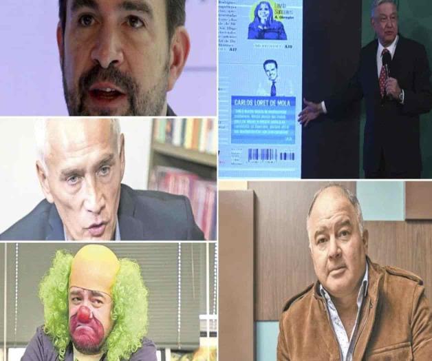 Loret, López-Dóriga, y otros rounds de AMLO con periodistas