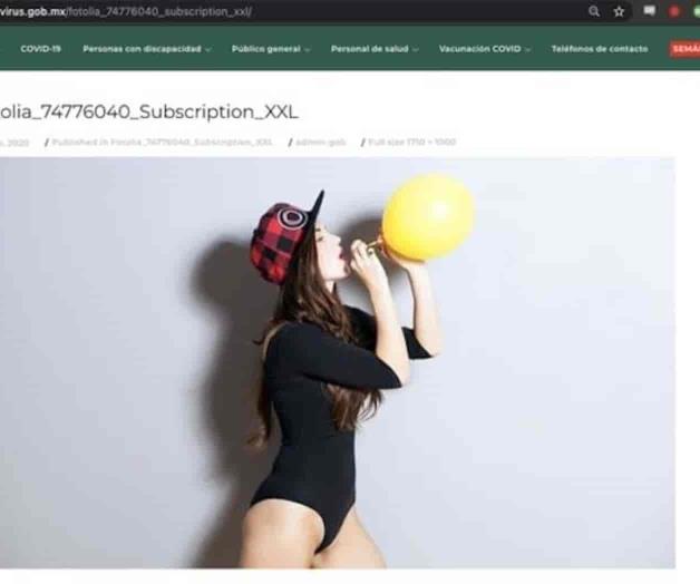 Exhiben ‘chicas’ en página Covid