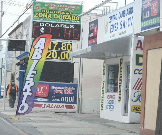 Dólar y peso, estables: $20