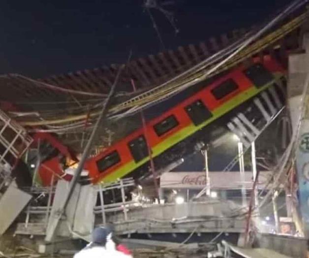 Colapsa estructura y se desploma Línea 12 del metro en el DF Colapsa estructura y se desploma Línea 12 del metro en el DF