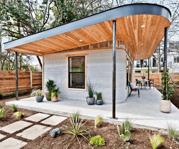 Construyen viviendas con impresora 3D