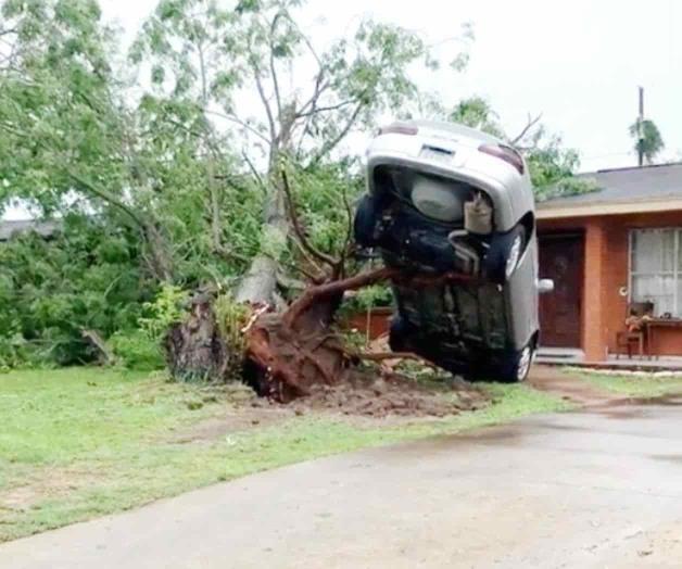 Tornado deja a su paso árboles derribados y ciudades sin luz Tornado deja a su paso árboles derribados y ciudades sin luz