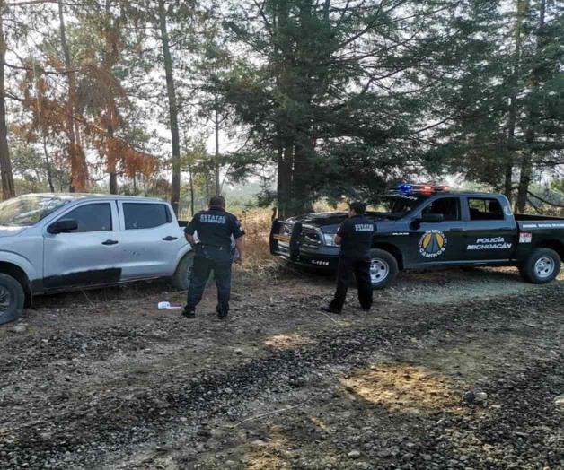Grupo armado ataca a policías estatales en Michoacán Grupo armado ataca a policías estatales en Michoacán