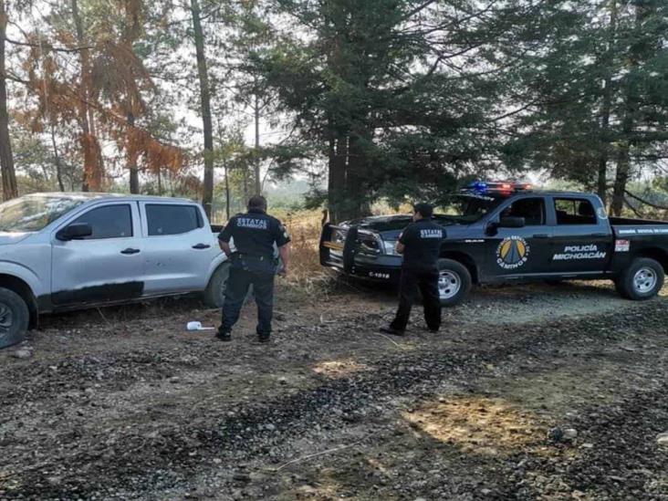 Grupo armado ataca a policías estatales en Michoacán Grupo armado ataca a policías estatales en Michoacán