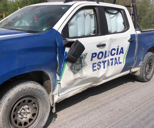 Chocan Estatales contra un particular