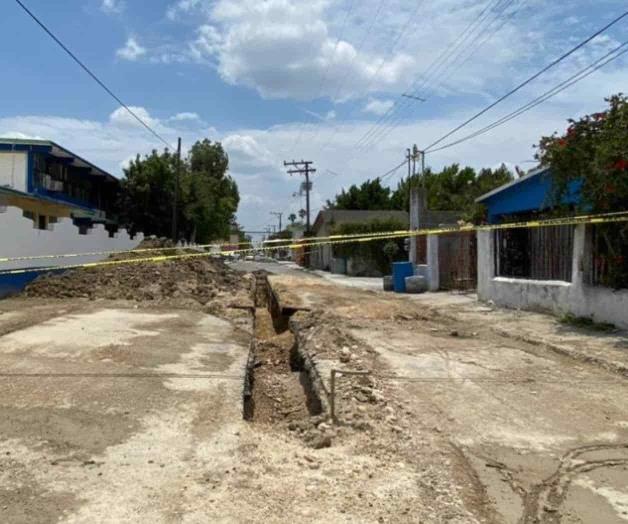 Reparan drenajes caídos