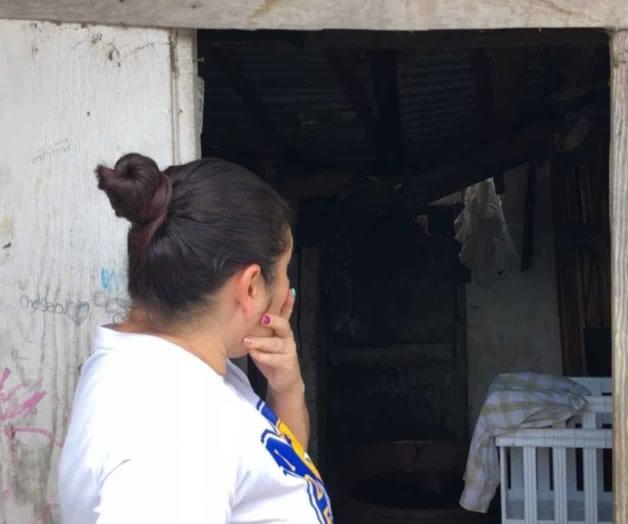 Pide familia ayuda; su techo está a punto de caer