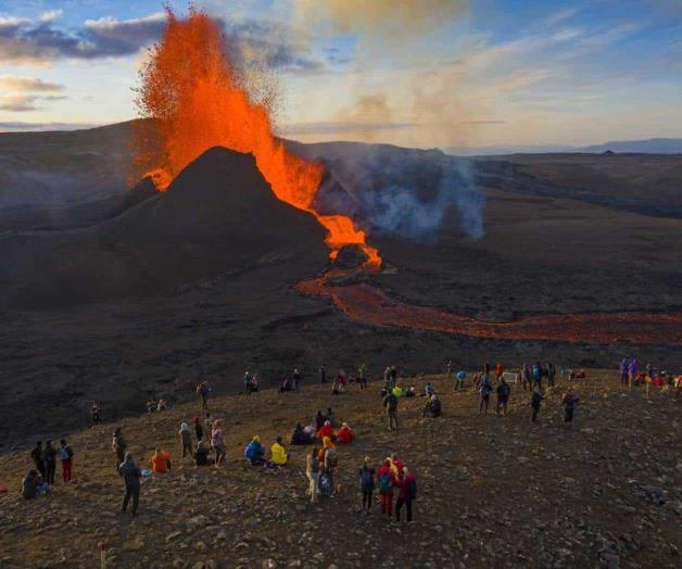 Erupción en Islandia, una maravilla natural