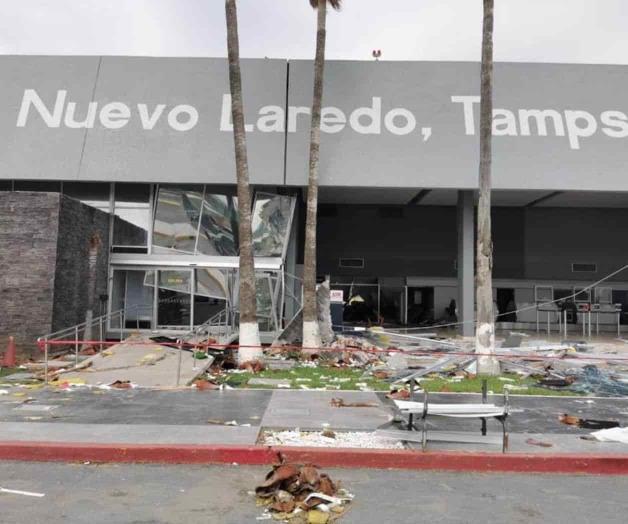 Cierran aeropuerto internacional de Nuevo Laredo por daños