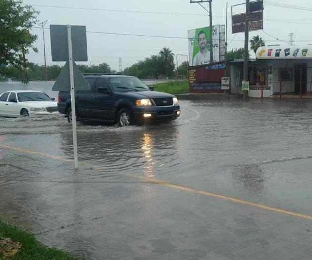 Pega tormenta en Río Bravo