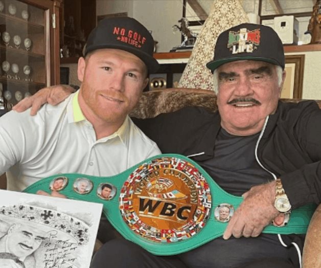 Muestran ‘Canelo’ Álvarez y ‘Chente’ admiración mutua Muestran ‘Canelo’ Álvarez y ‘Chente’ admiración mutua