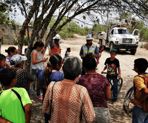 Repara CFE fallas que dejó tormenta eléctrica